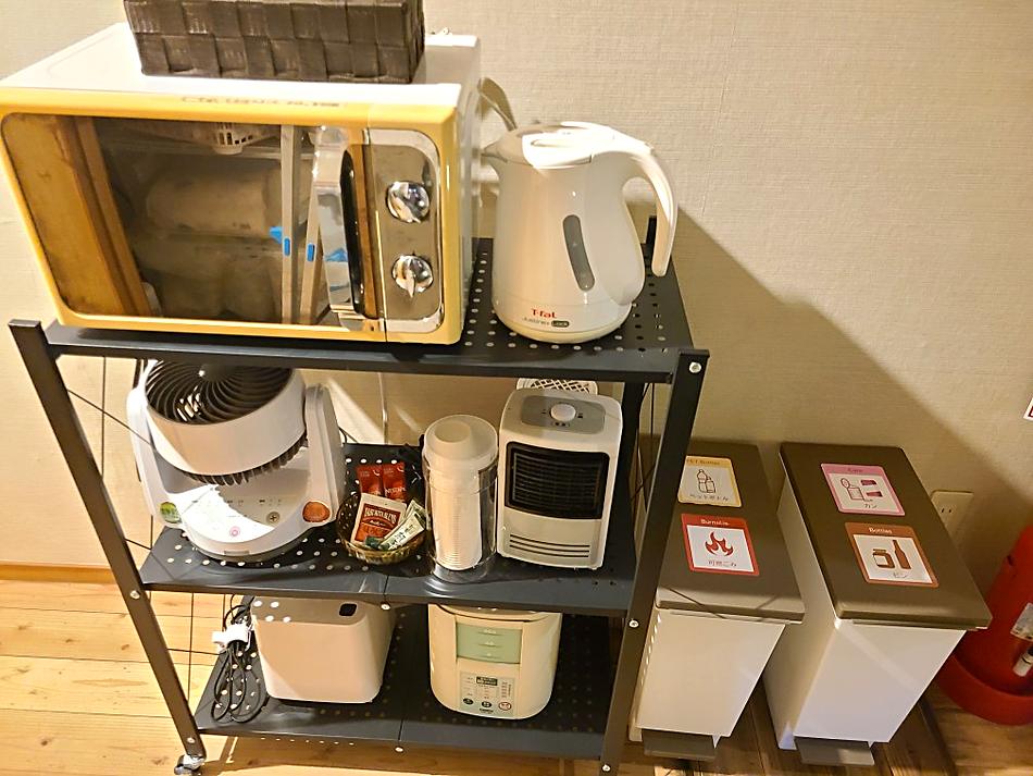 共用の備品コーナー